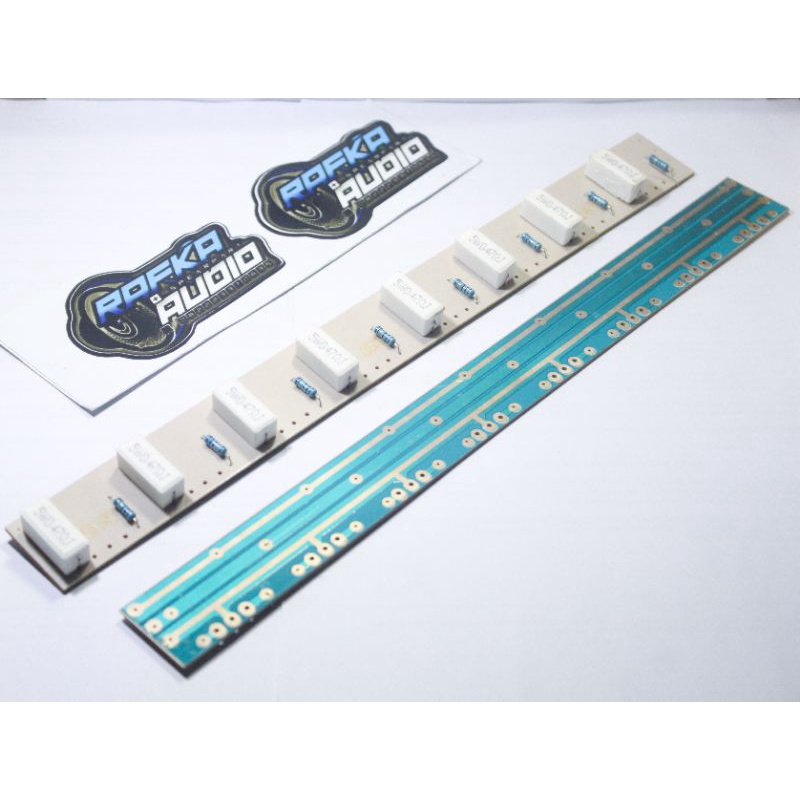 pcb transistor 4set final plus resistor