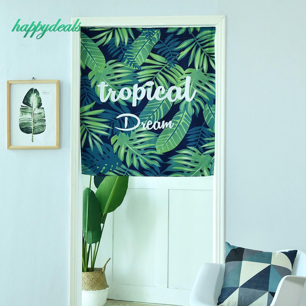 Happy High Quality Short Kitchen Door Curtains Cartoon Digital