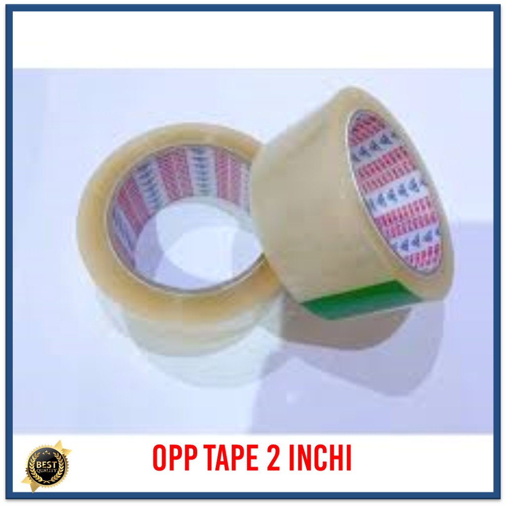 

Lakban Bening "SUMO" TAPE 2INCHI/ 45MM X 100 YARD OPP "BESTQUALITY