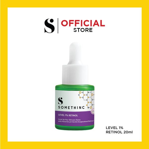 SOMETHINC LEVEL 1% RETINOL 20ml Original BPOM - Somethinc Serum 20 ml