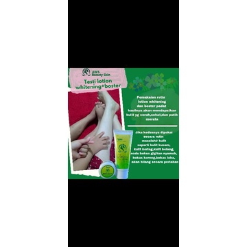 AWS lotion whitening + booster