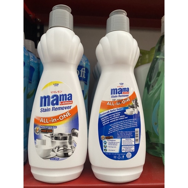 MAMA LEMON Power Stain Botol & Pouch 500mL