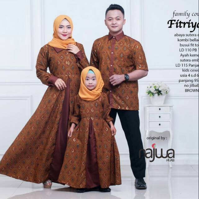 Baju Batik Keluarga Plus Anak