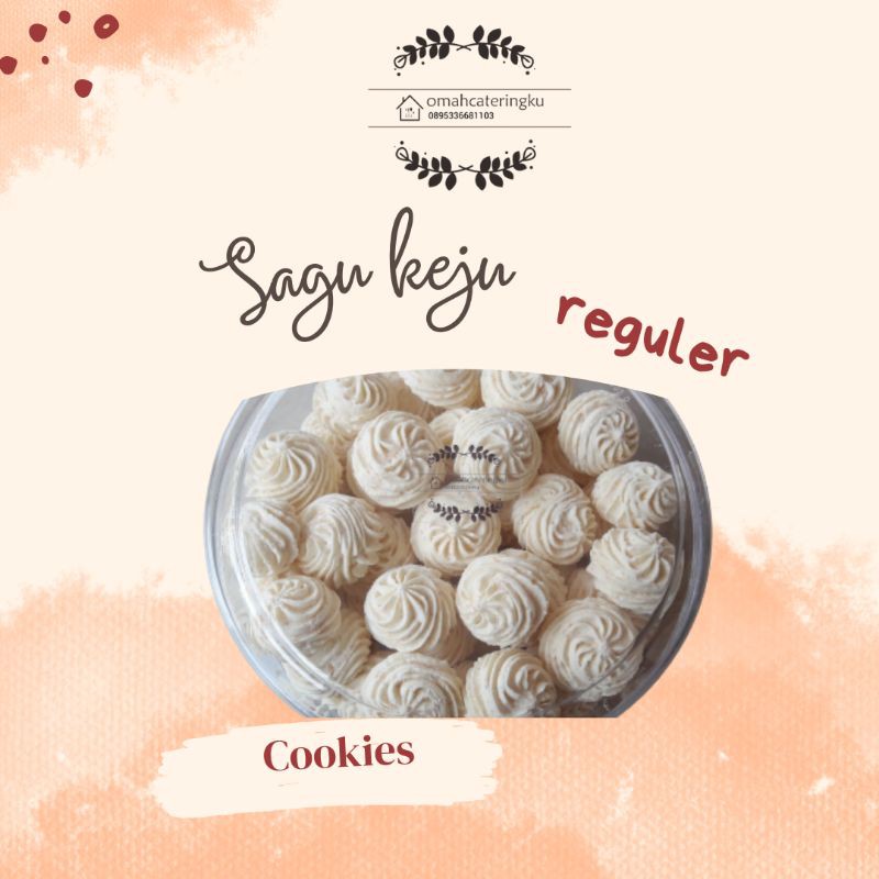 

Omahcateringku Kue kering Sagu keju