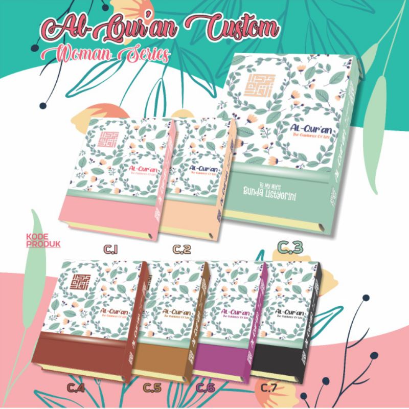 

Alquran Custom Nama ukuran A5 (tanggung)