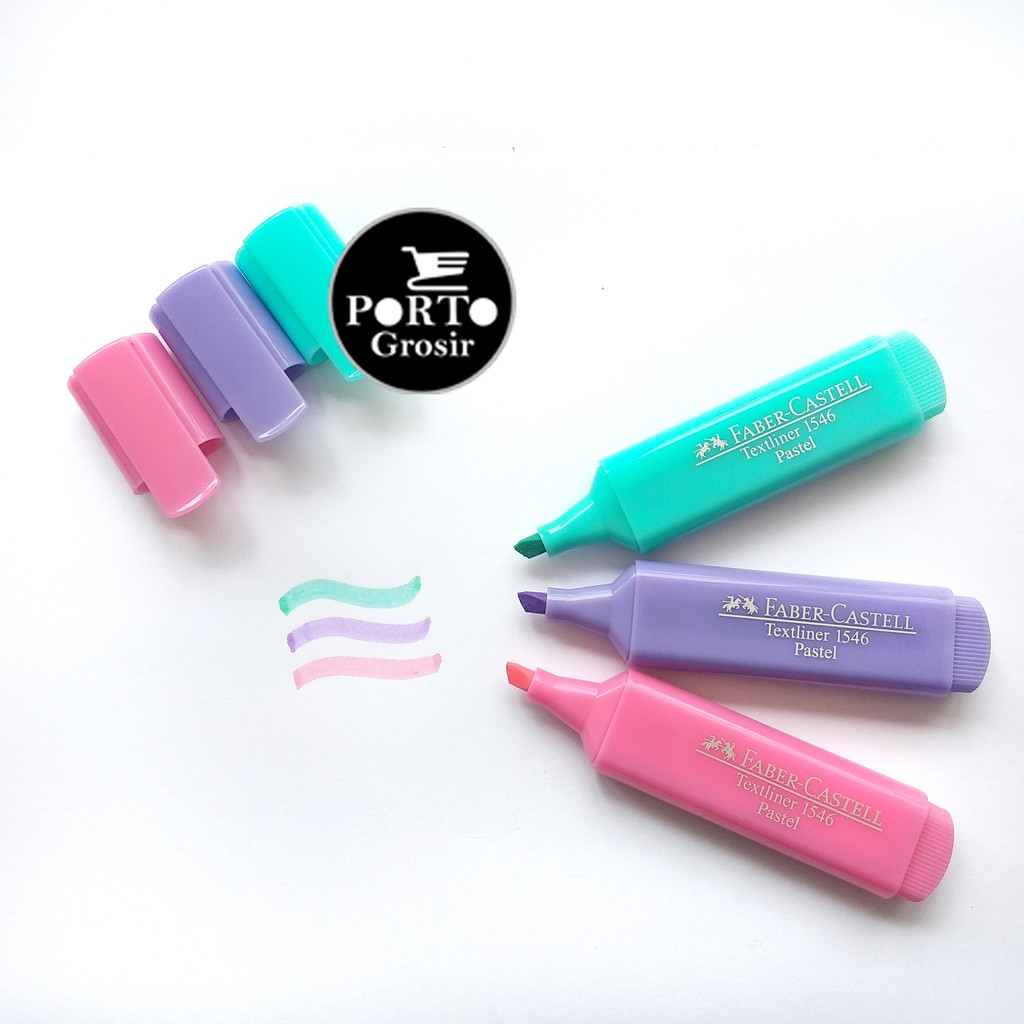 

Faber Castell Textliner Pastell 1546 Highlighter Pastel Pewarna Penanda Teks