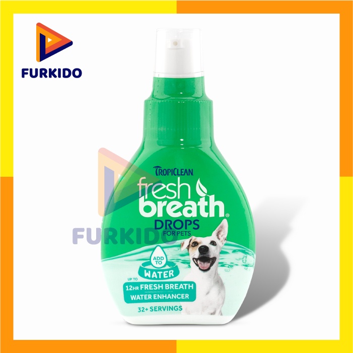 Tropiclean Fresh Breath for Dog Drops 65ml - Pengharum Mulut Anjing