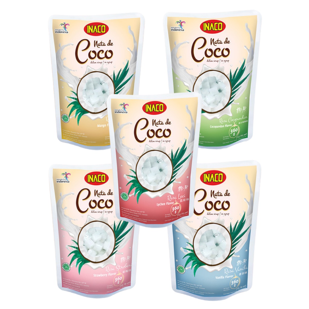 

INACO NATA DE COCO 360G