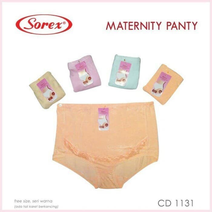 Celana Dalam CD Hamil Wanita Sorex / Maternity Panty 1134 / 1140 / 1138 / 1141 / 1128 /1127 / 1132