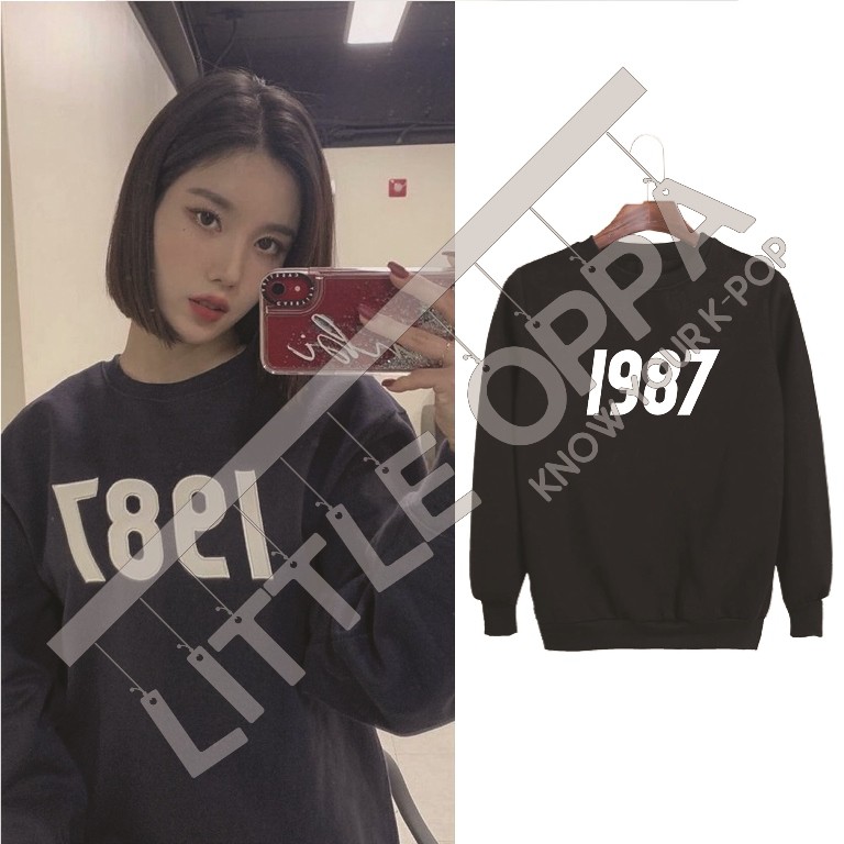 JACKET SWEATER KPOP IDOL FASHION IZONE EUNBI 1987 SWEATER