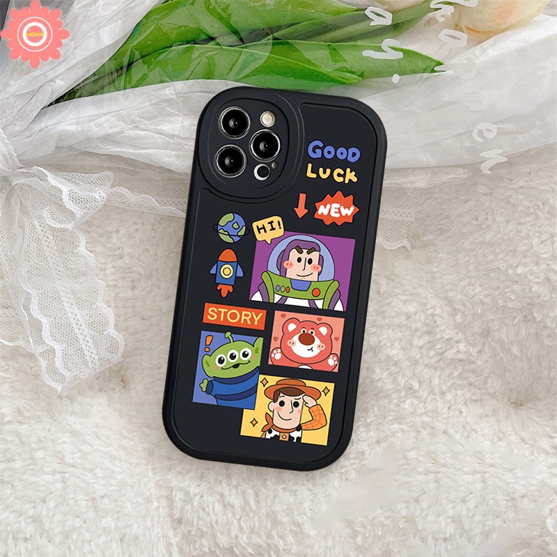 Toy Story Manyo Case VIVO Y36 Y35 Y16 Y22 Y12 Y20 Y15s Y21S Y12i Y21 Y33S Y51A Y15 Y91 Y91C Y30 Y21A Y33T Y11 Y01 Y31 Y1S Y17 Y20i Y15A Y95 Y51 Y50 Y21T Soft Case TPU Kartun Lucu