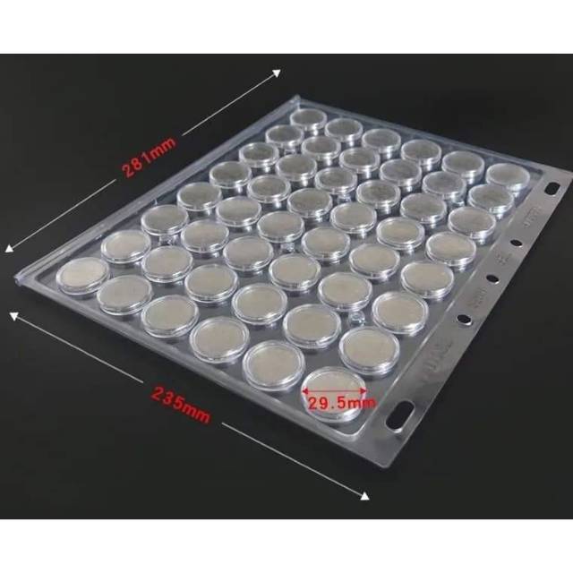 Refill Koin Bulat 25mm Isi 48