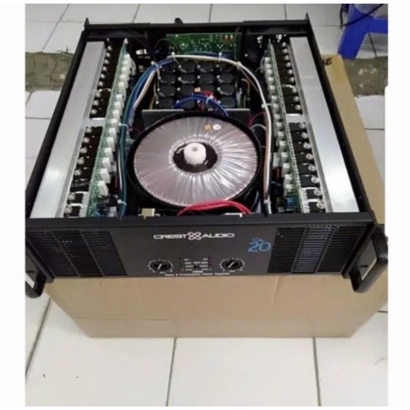 Power Amplifier crest audio CA20 body panjang Ca 20