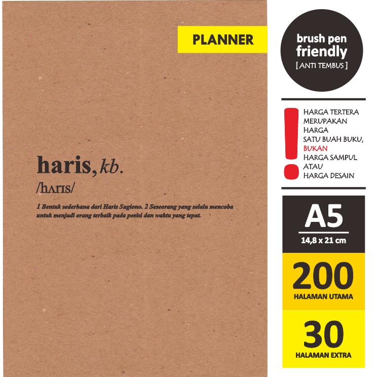 

ORISMOLIBRAN Planner Agenda Vintage Custom A5 Softcover