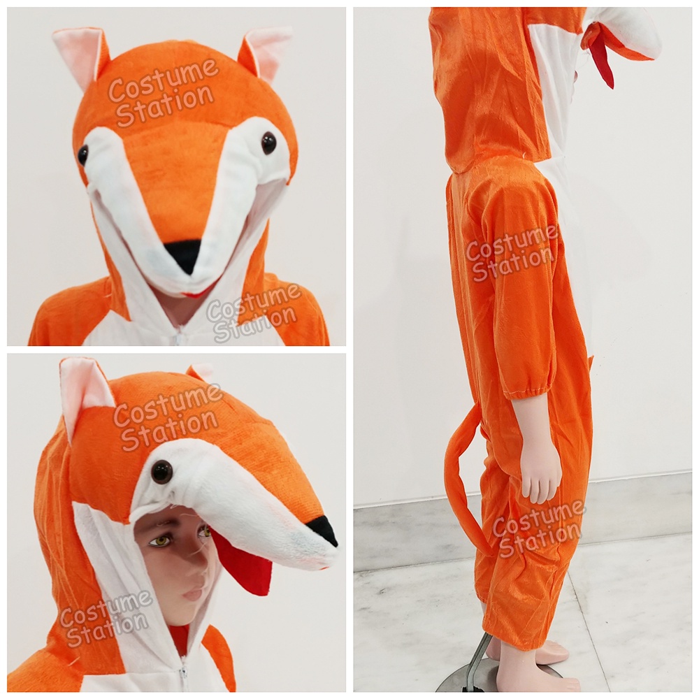 Kostum Onesie Fox / Costume Rubah Hewan Animal Binatang anak