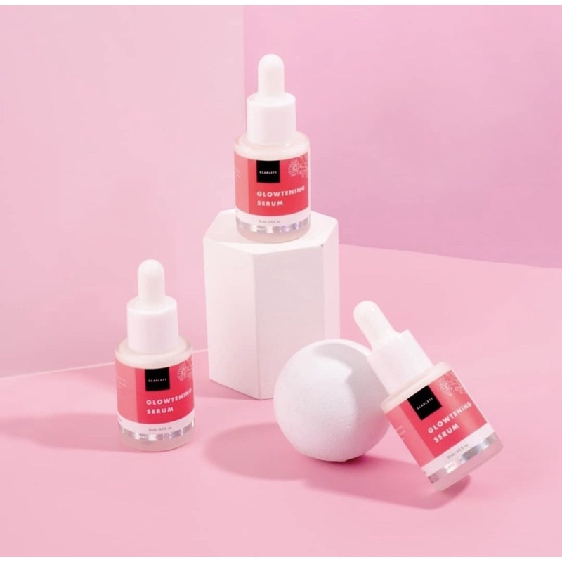 Scarlett whitening SERUM 15 ml / serum scarlett / serum wajah scarlett / serum muka scarlett / scarlett niacinamide serum / scarlett retinol serum / scarlett glowtening serum