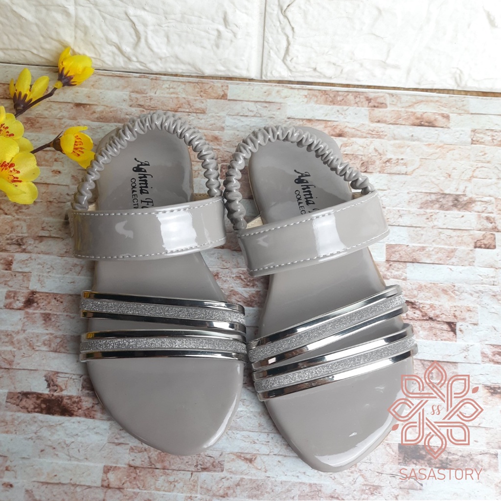 SANDAL SEPATU ANAK JELLY KARET LUCU 3 4 5 6 7 8 TAHUN KA03