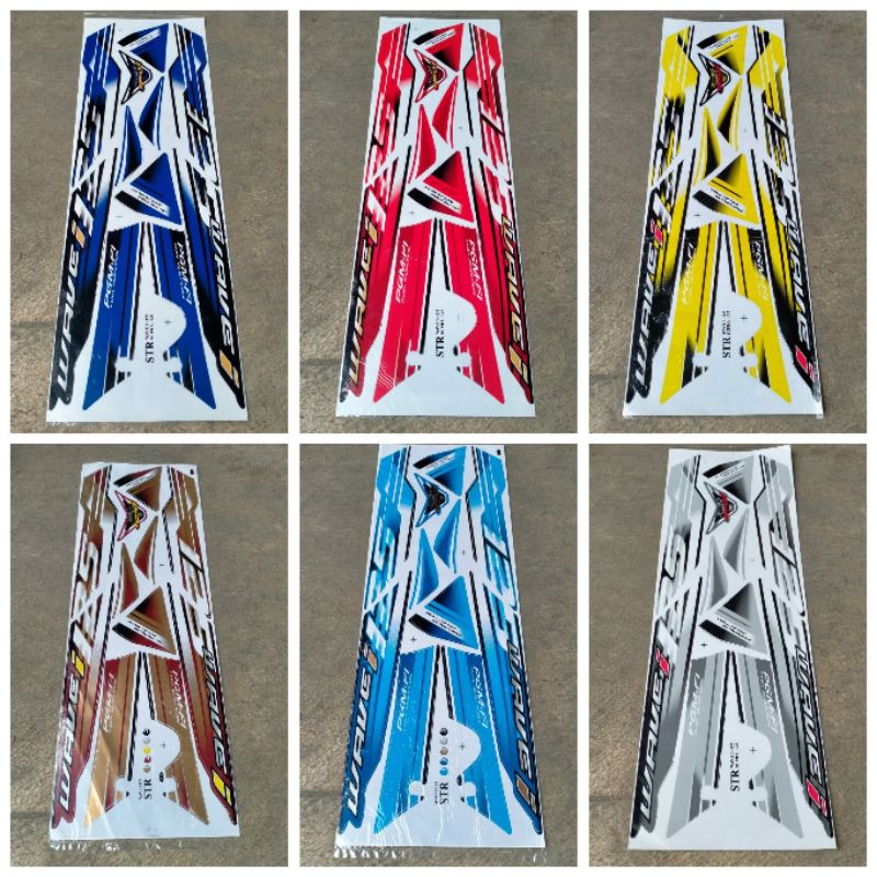 STRIPING VARIASI SUPRA 125