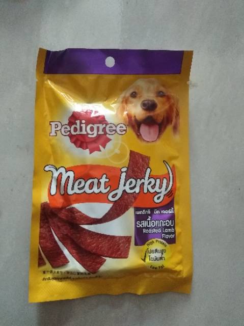 Meat jerky snack anjing 80 gr