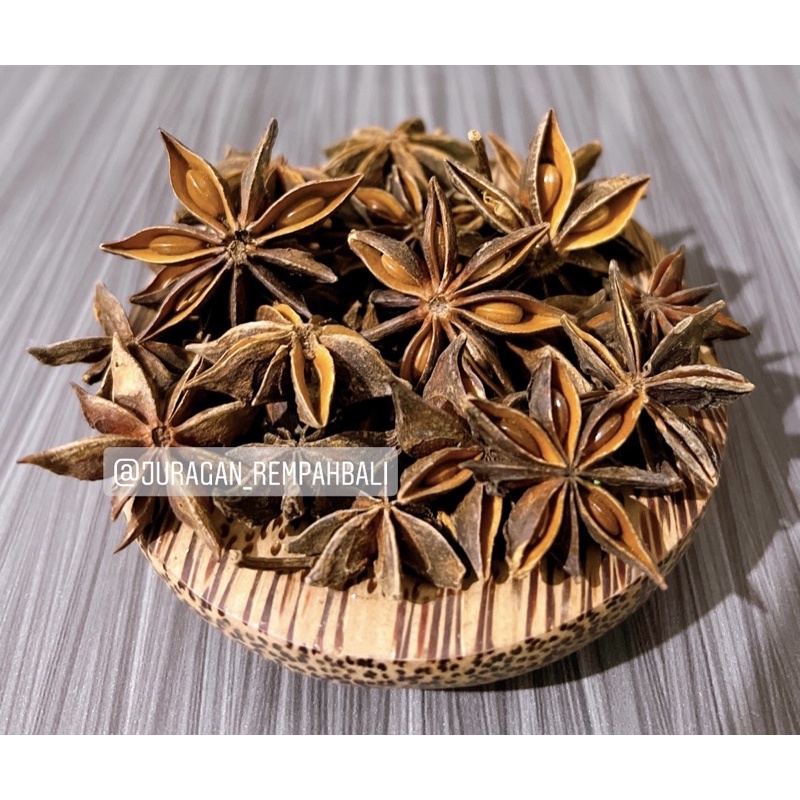 

Bunga lawang/pekak / PK /kembang lawang/ Star anise/100gr