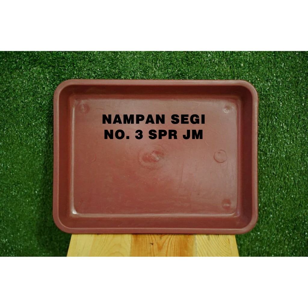 Nampan Plastik - No. 3 - Nampan Jajanan - Bak Semai Bibit Hidroponik