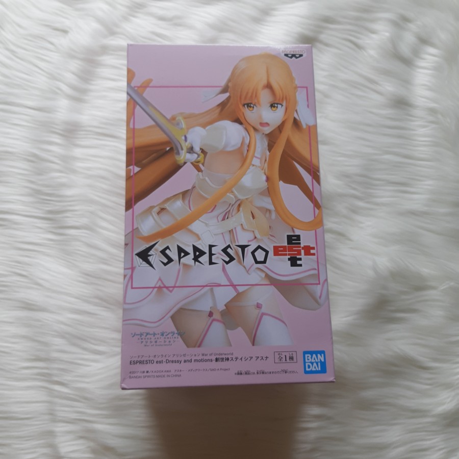 Espresto Figure Asuna - The Goddess of Creation Stacia