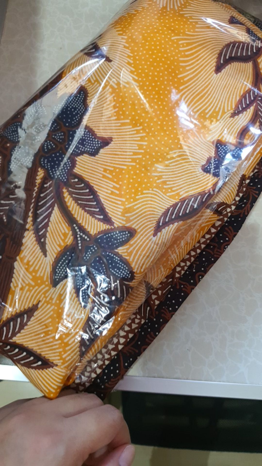 Kain Batik Solo (alusan Limited Stock) Motif Galaran Manuk Warna Kuning
