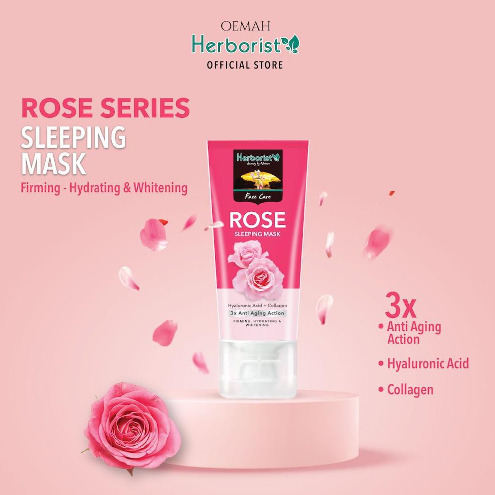 Herborist Rose Sleeping Mask 80gr