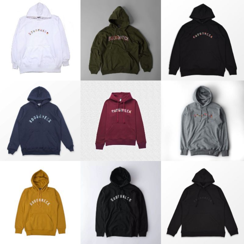 Roughneck H264 Sig Color Chalk Black Hoodie