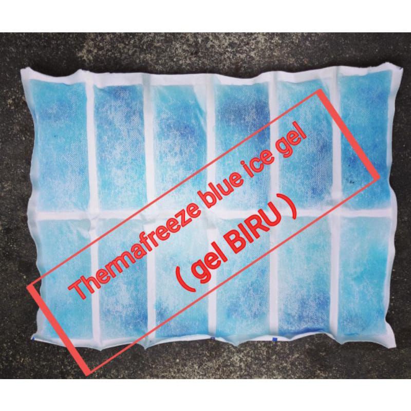 Thermafreeze blue lembaran dry ice gel isi 12 pcs