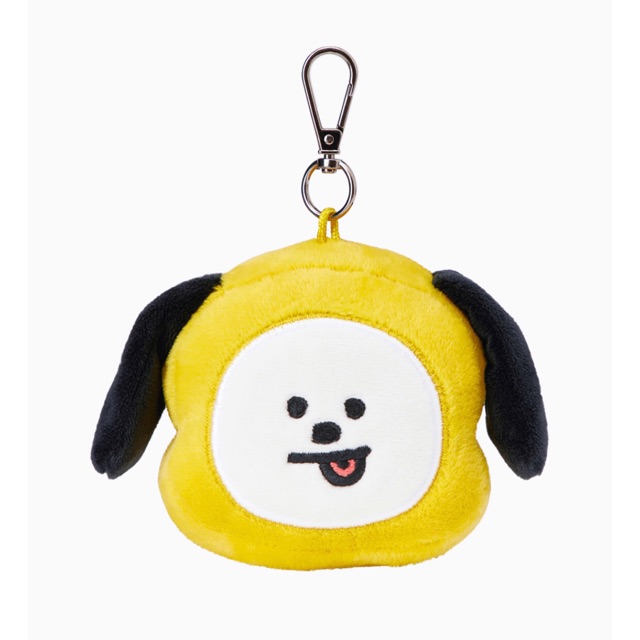 READY OFFICIAL BT21 Plush Head Keychain