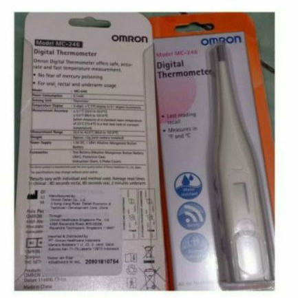 Thermometer Digital Omron MC 246 / Alat Pengukur Suhu Tubuh