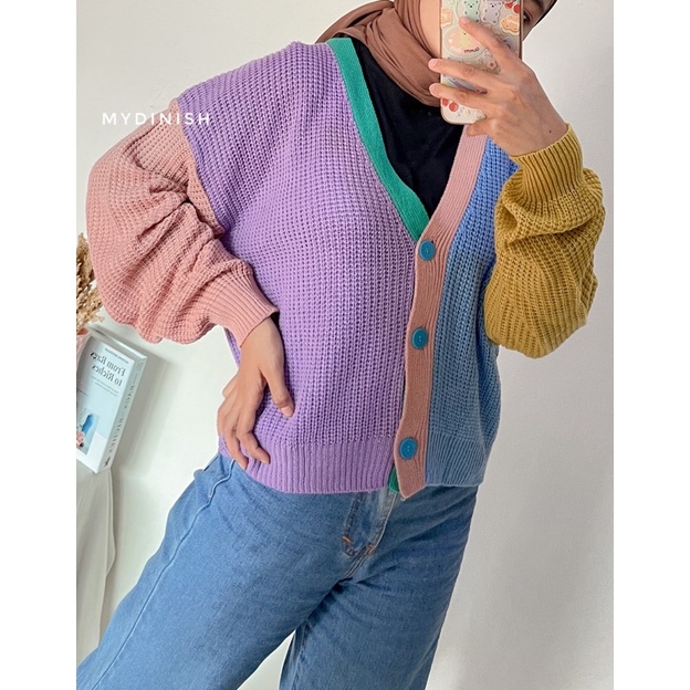 Winnie candy - Cardigan Wanita Rajut