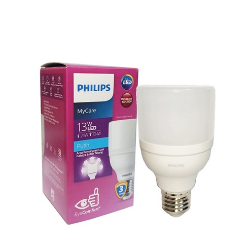 Philips LED Bright 13 Watt Putih 6500k