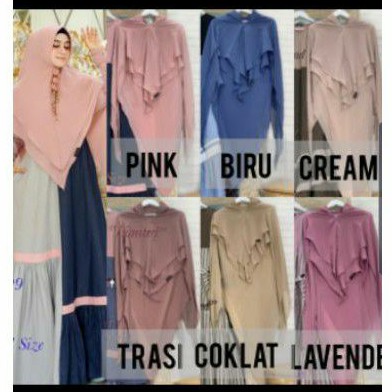 khimar haliza syari ori