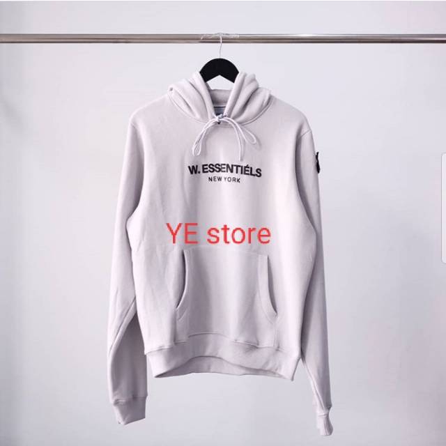 W. Essentiels hoodie asphalt original