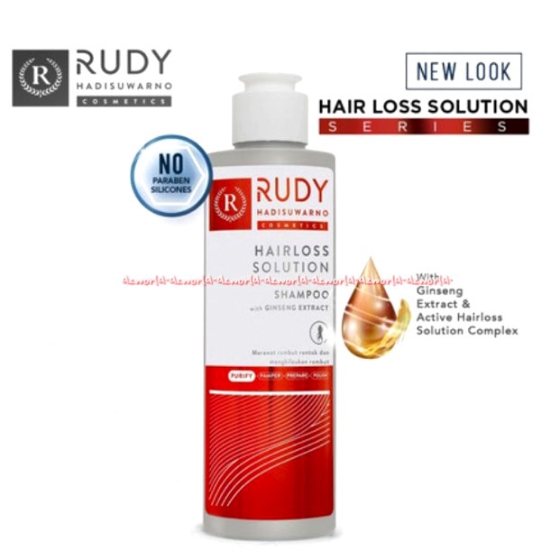 Rudy Hadisuwarno Hair loss 200ml Defense Shampoo Conditioner rudi Gingseng Rudy Hadi suwarno