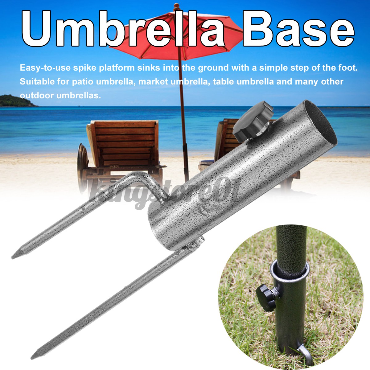 Stand Base Holder Payung Parasol Heavy Duty Untuk Pasartamanterasoutdoor Shopee Indonesia