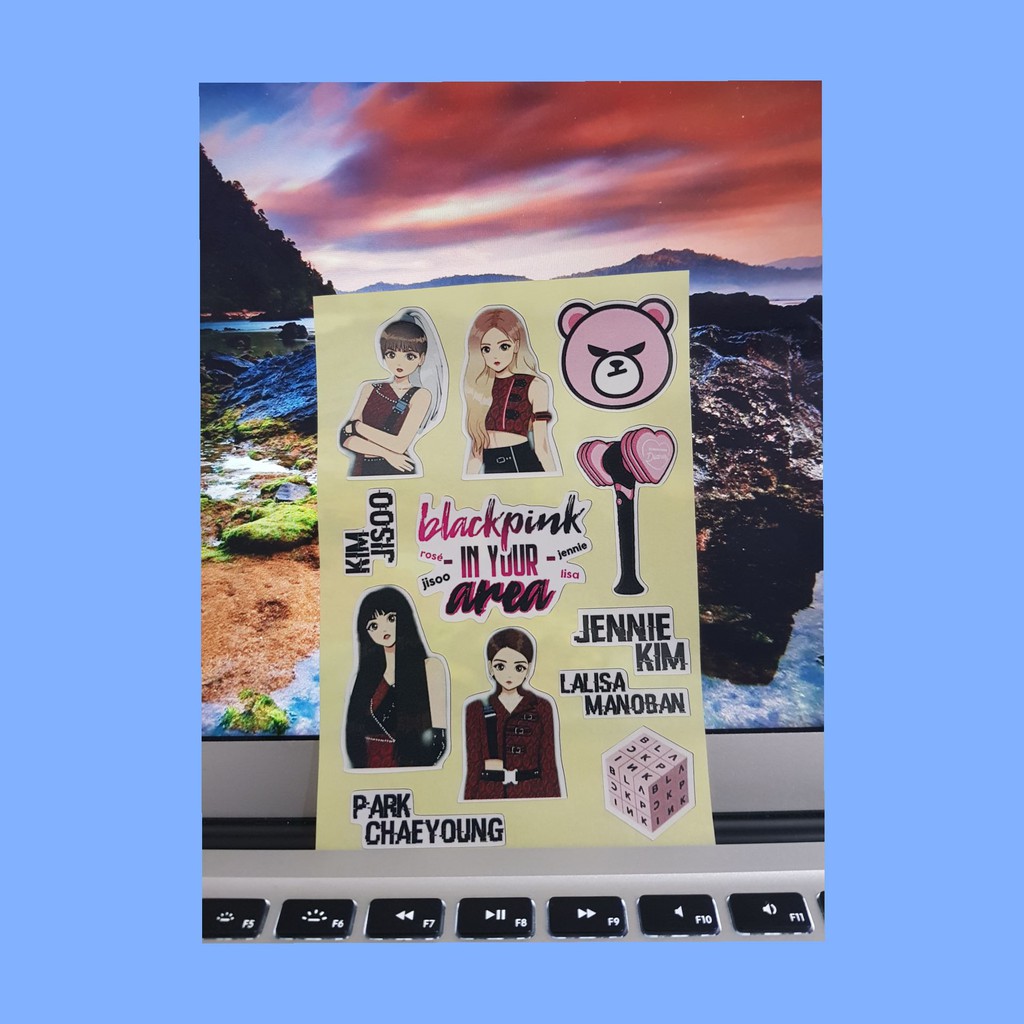 

KPOP MERCH - BLACKPINK MERCH - BLACKPINK STICKER VYNIL CUTTING / BLACKPINK STIKER