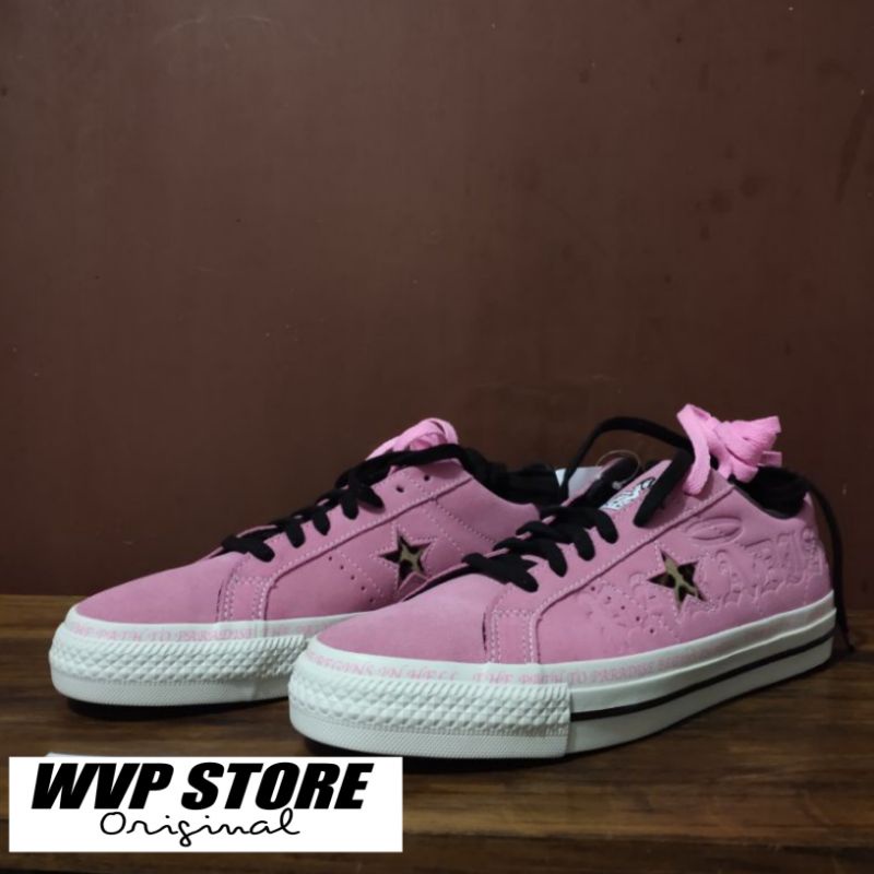 Converse One Star Pro Ox 90s (Sean Pablo) Pink Black Egret