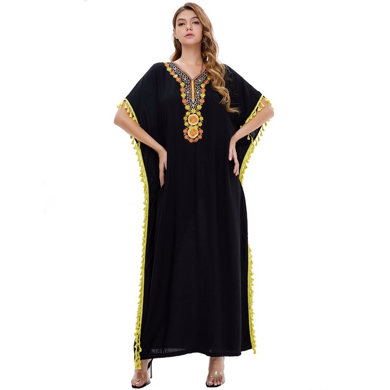 ABAYA GAMIS IMPORT WANITA ASIA EROPA ORIGINAL BIG SIZE M-2XL JY1