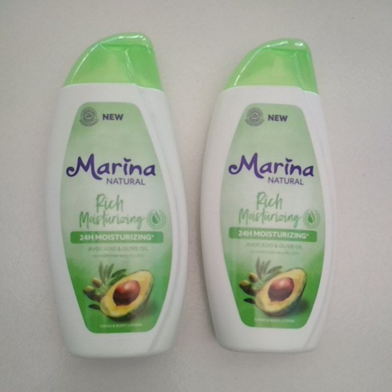 Marina Handbody Lotion Rich Moisturizing / hand body lotion marina ukuran kecil 95ml