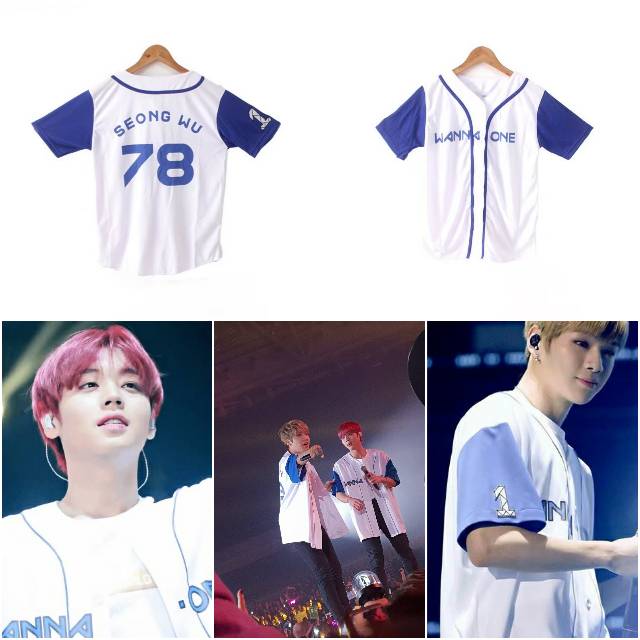 Jersey KPOP Korea Blue Wanna One Ong Seongwoo