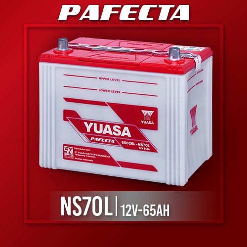 Yuasa Aki Mobil NS70L-PF 100% ORIGINAL