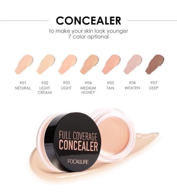 Focallure Full Coverage Concealer Cream | FA58