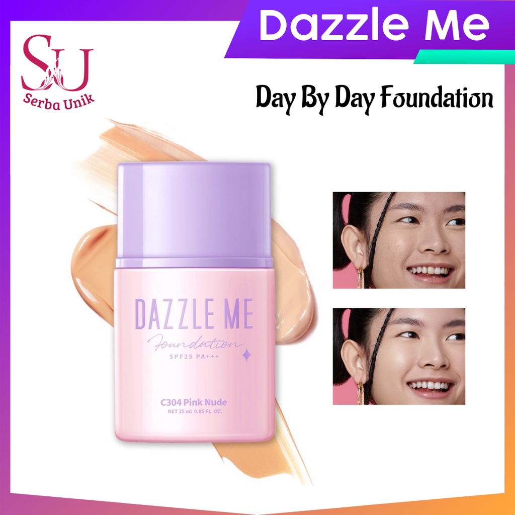 Dazzle Me Day By Day Foundation | Full Coverage Oil Control Long Lasting Makeup SPF 25 PA+++