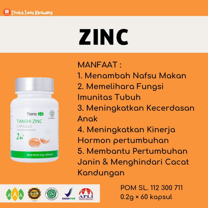 

SOLUSI UTK SARIAWAN ANAK DAN NAFSU MAKAN - ZINC CAPSULE - RASA MANIS - PERMEN SUSU