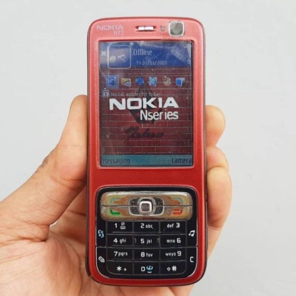 (TERJUAL) NOKIA N73 HP JADUL SECOND ORIGINAL DUAL KAMERA KLASIK MUSIK HANDPHONE NOSTALGIA