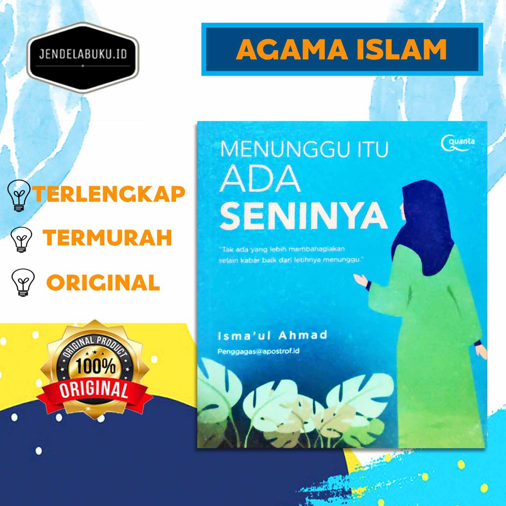 Jual MENUNGGU ITU ADA SENINYA ISMAUL AHMAD QUANTA Indonesia|Shopee