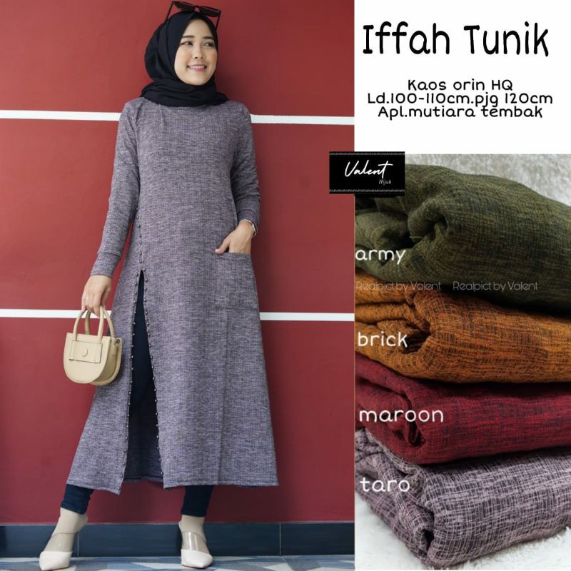Tunik Jumbo - iffah tunik by Sakhabima